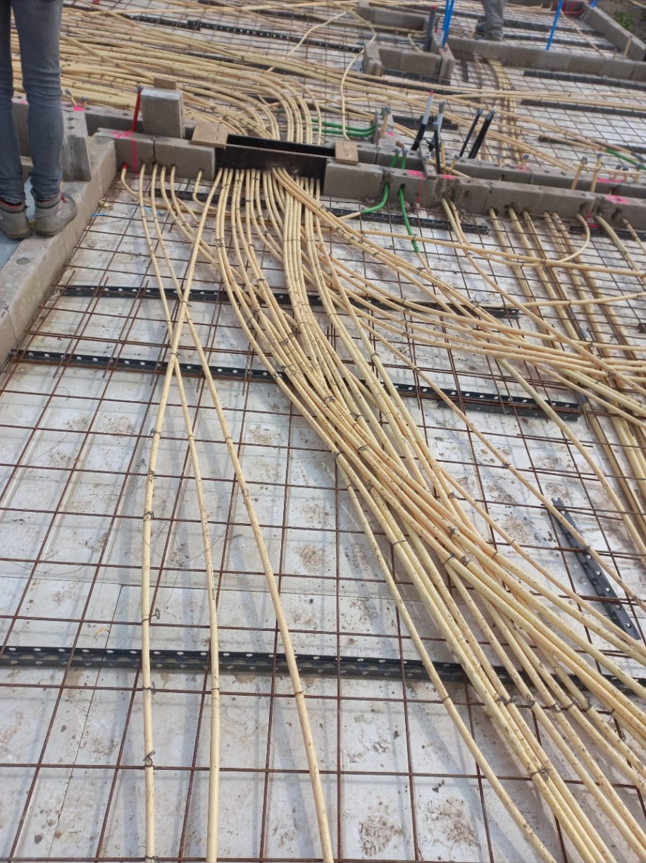 Leidingwerk voor woningbouw